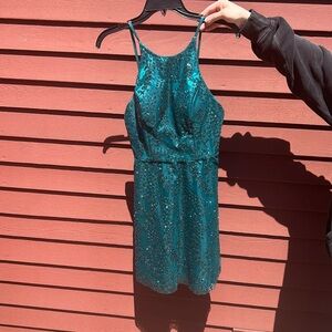 Homecoming short formal dress